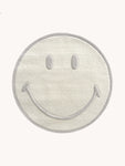 Smiley Round Area Rug Available in 2 Colours & 3 Sizes - Natural / ø100 cm - Maison Deux - Playoffside.com