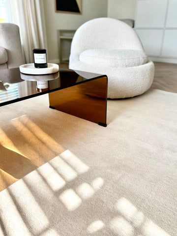 Solid Rug Natural Available in 4 Sizes - 200 x 300 cm - Maison Deux - Playoffside.com