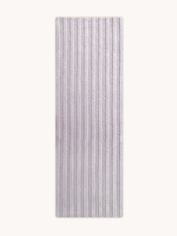 Solid Stripe Rug Available in 3 Sizes & 3 Colors - 160 x 55 cm / Lilac - Maison Deux - Playoffside.com