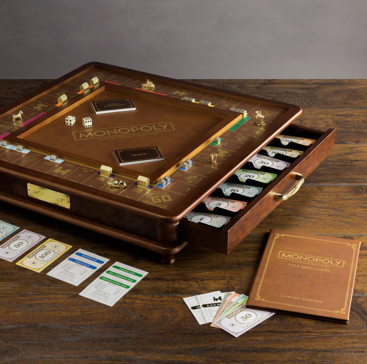 Monopoly Deluxe Edition – Luxury Board Game for All Ages