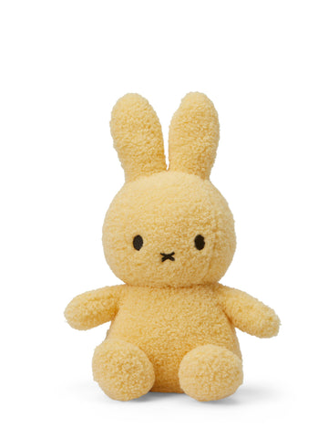 Miffy Corduroy Teddybear Available in 2 Sizes & 8 Colors - 33 cm/ 13 inch / Yellow - Bon Ton Toys - Playoffside.com