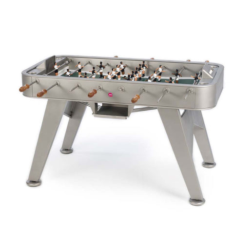 RS2 Luxury Metal Design Outdoor Football Table - Inox - RS Barcelona - Playoffside.com