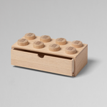 Lego 2x4 Wooden Desk Drawer Available in 2 Colors - Soap Treated - Room Copenhagen - Playoffside.com