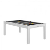 Charme Pool Table - White / Grey / WithTop - Rene Pierre - Playoffside.com