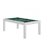 Charme Pool Table - White / Green / WithTop - Rene Pierre - Playoffside.com
