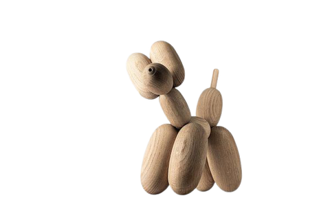 Balloon Dog Available in 2 Sizes & 2 Colours - Large / Oak - Boyhood - Playoffside.com