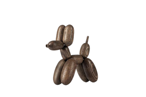Balloon Dog Available in 2 Sizes & 2 Colours - Small / Smoke Oak - Boyhood - Playoffside.com