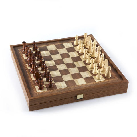 2 in 1 Combo Game Chess & Backgammon Set - Default Title - Manopoulos - Playoffside.com