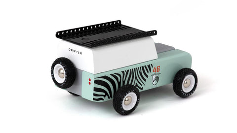 Drifter Zebra Land Rover Defender Toy car - Default Title - Candylab - Playoffside.com