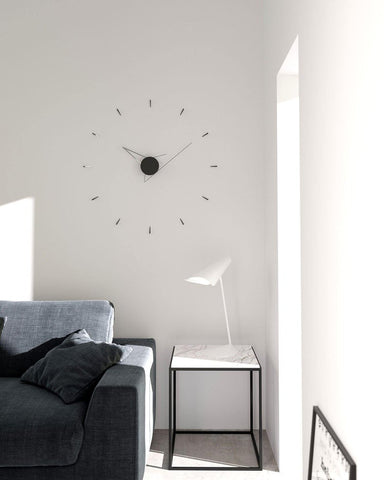 Minimalist SILO Wall Clock From Beyond Object Available in 3 Colours - Polished Silver - Beyond Object - Playoffside.com
