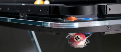 T1.1 Biliardo Pool Table 9 feet - Luxury Billiard - Black - Teckell - Playoffside.com