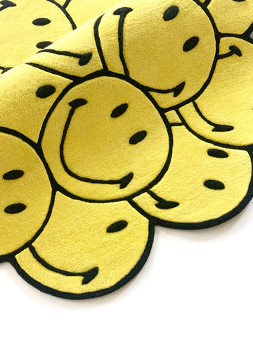 Smiley Bunch Rug For Kids Room & Living Areas - Natural - Maison Deux - Playoffside.com