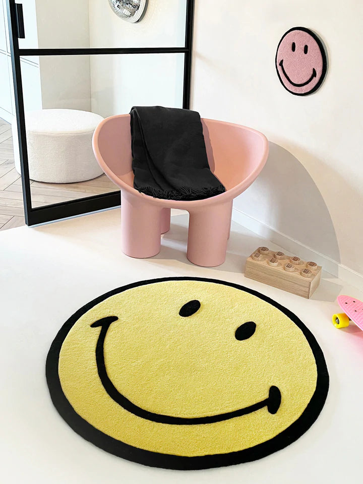 MIYOSHI RUG MOOON SMILEY FACE RUG MIYOSHI RUG SMILEY FACE CHAIR MIYOSHI RUG MOOON SMILEY FACE RUG MIYOSHI RUG SMILEY FACE CHAIR