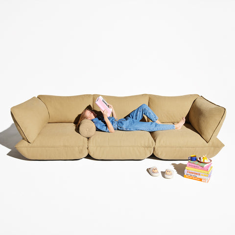 Sumo Grand 4 Seater Sofa Available in 4 Colors - Honey - Fatboy - Playoffside.com