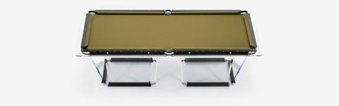 T1.1 Biliardo Pool Table 9 feet - Luxury Billiard - Gold - Teckell - Playoffside.com