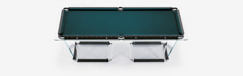 T1.1 Biliardo Pool Table 9 feet - Luxury Billiard - Petroleum Blue - Teckell - Playoffside.com