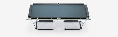 T1.8 Biliardo Pool Table 8 feet - Luxury Billiard - Powder Blue - Teckell - Playoffside.com