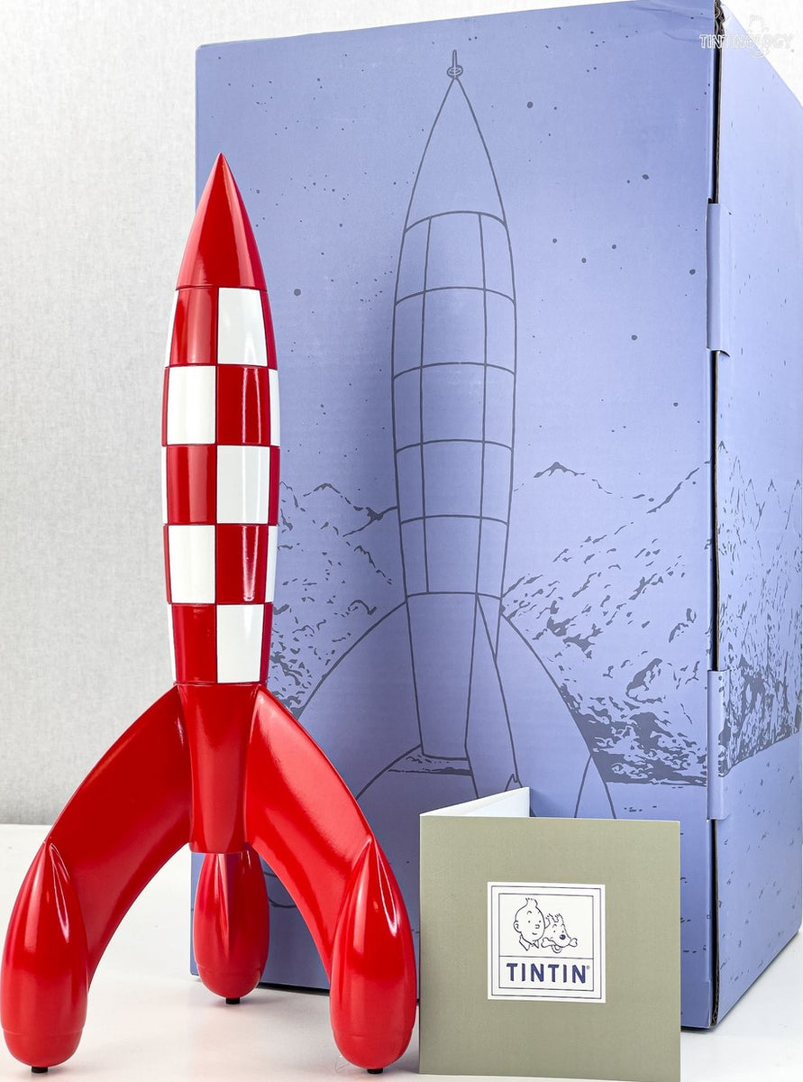 Moulinsart Collectible Resin Moon Rocket Tintin 60cm 46994 (2017