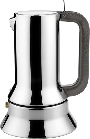 Alessi Coffee Maker Richard Sapper Inox Available in 4 Sizes - 9090/3 - Alessi - Playoffside.com