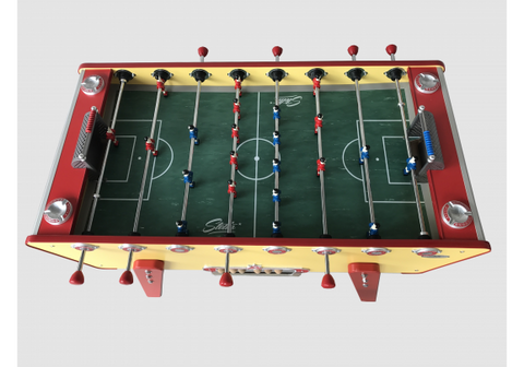 Contemporary Design Champion Collector Football Table by Stella - Vintage Yellow / Long black handles - Stella - Playoffside.com