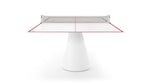Dada Modular Outdoor Ping Pong Table Available in 2 Colors - White - Fas Pendezza - Playoffside.com