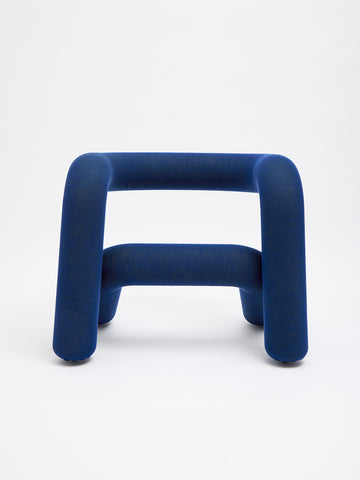 Extra Bold Armchair Available in 17 Colours - Kvadrat blue green - Moustache - Playoffside.com