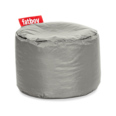 Point Original Indoor Pouf Available in 6 Colors - Silver - Fatboy - Playoffside.com