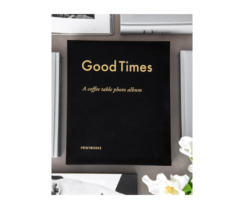 Printworks Photo Album - Good Times Black L | Bestel vandaag en