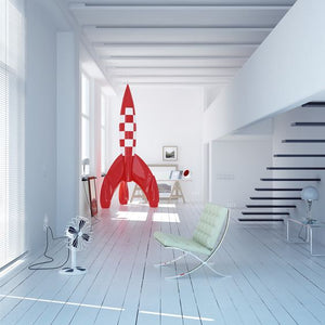 Tintin Rocket 90cm: The Iconic Figurine from Moulinsart