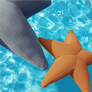 Les meilleurs flotteurs de piscine pour l'été en forme d'étoiles de mer 