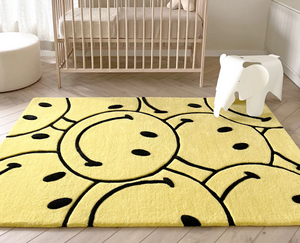 Smiley Face Rugs: Adding Playfulness to Your Kid's Room with Maison Deux