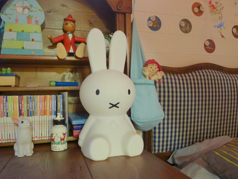 Lámpara de conejo Miffy Para Niños