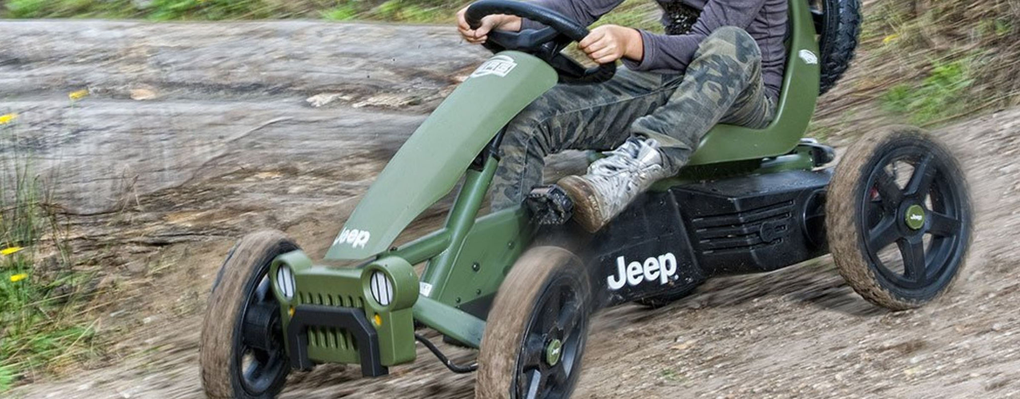BERG Jeep Adventure Pedal-Go Kart