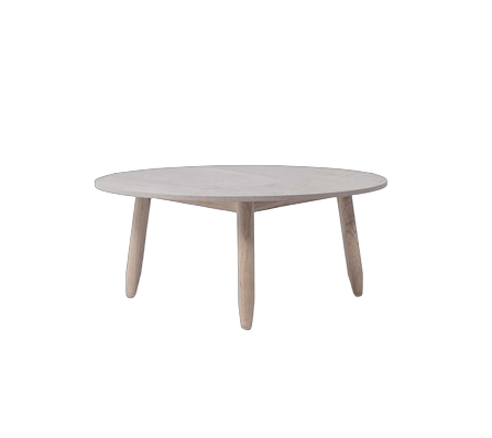 round oak coffee table