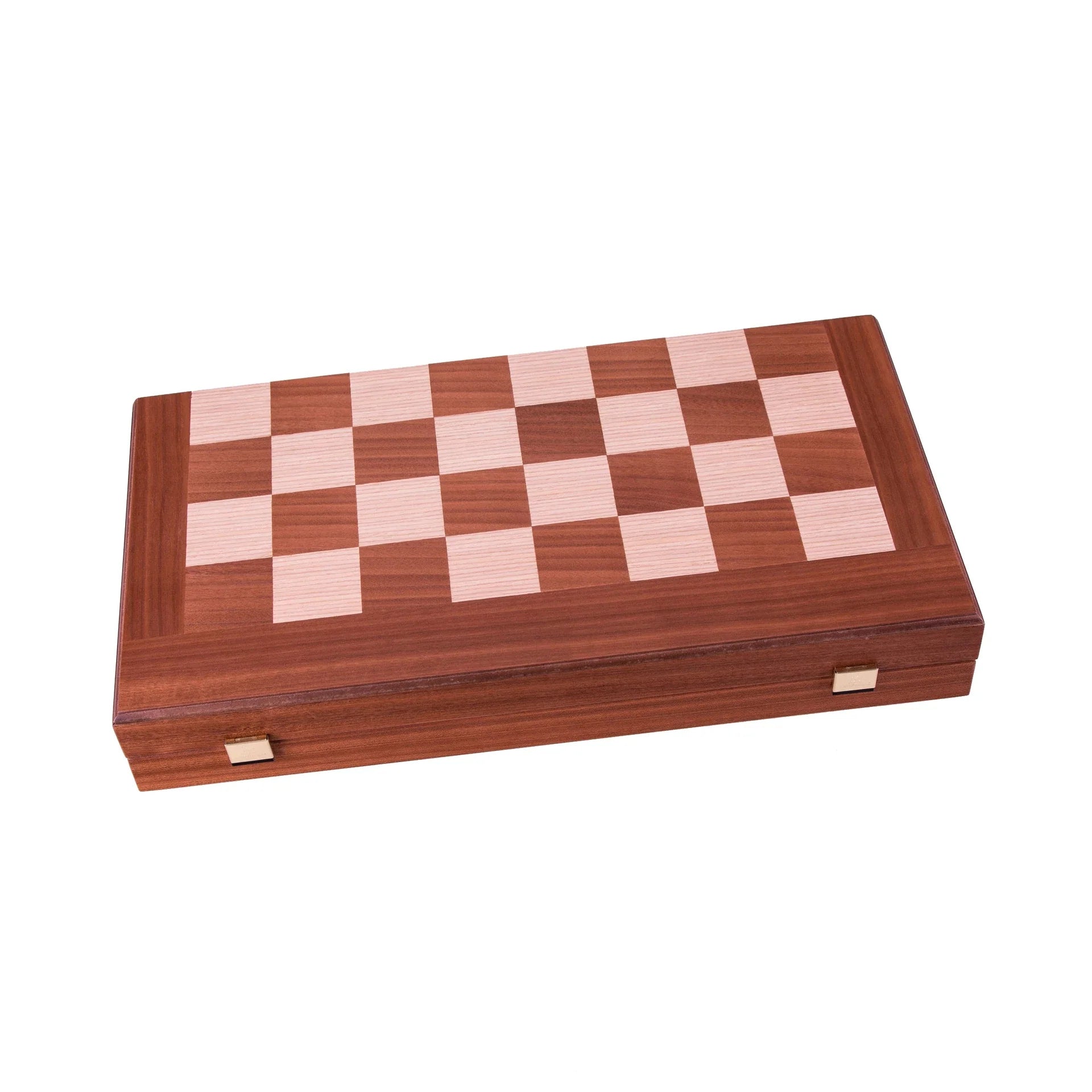 Schach & Backgammon Spiele-Kombo Large Classic Style • MANOPOULOS