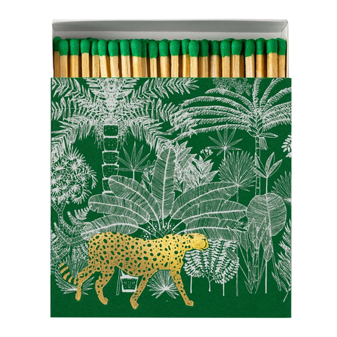 Green Cheetah in Jungle Square Matches