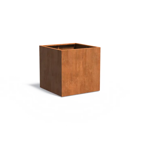 Carrez Corten Steel Square Planters