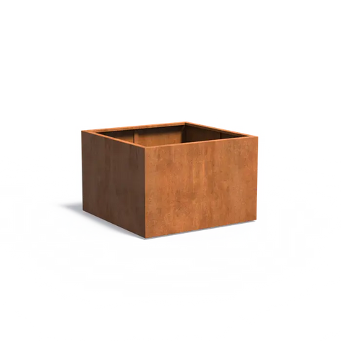 Carrez Corten Steel Square Planters