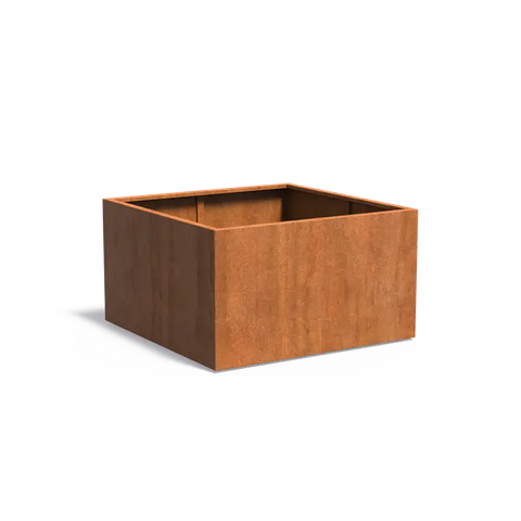 Carrez Corten Steel Square Planters