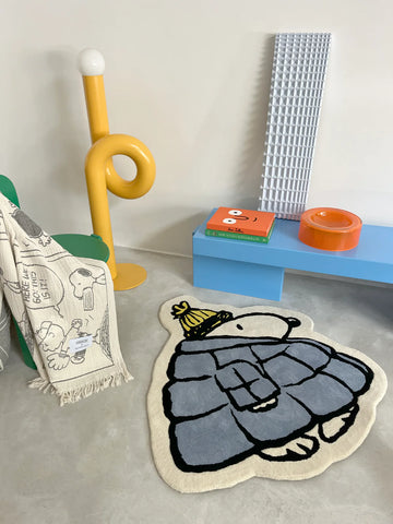 Peanuts Blanket Kid Comic Baseball