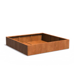 Carrez Corten Steel Square Planters