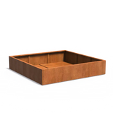 Carrez Corten Steel Square Planters