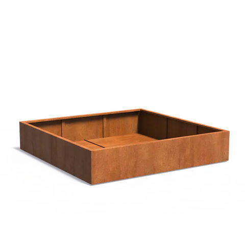 Carrez Corten Steel Square Planters