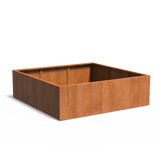 Carrez Corten Steel Square Planters