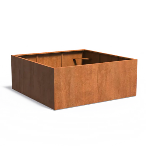 Carrez Corten Steel Square Planters