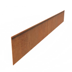 Corten Steel Edge Flattened Top Edge Available in 10 Sizes