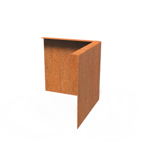 Corten Steel Edge Corner Set Available in 2 Styles & 5 Sizes