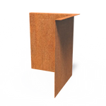 Corten Steel Edge Corner Set Available in 2 Styles & 5 Sizes