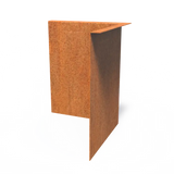 Corten Steel Edge Corner Set Available in 2 Styles & 5 Sizes