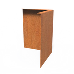 Corten Steel Edge Corner Set Available in 2 Styles & 5 Sizes